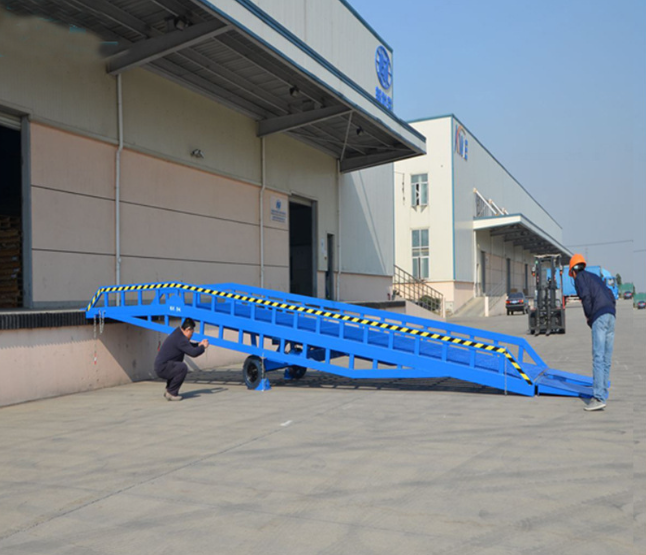 柳州移动式登车桥应用